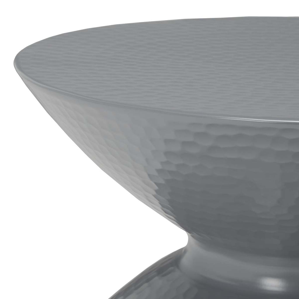 Safavieh Guildsman Metal Table Stool - Dark Grey