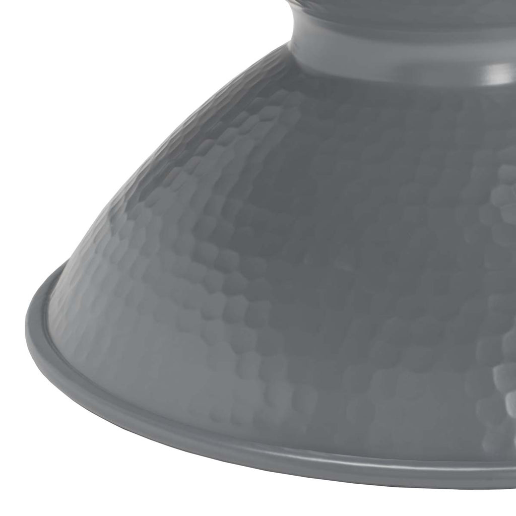 Safavieh Guildsman Metal Table Stool - Dark Grey