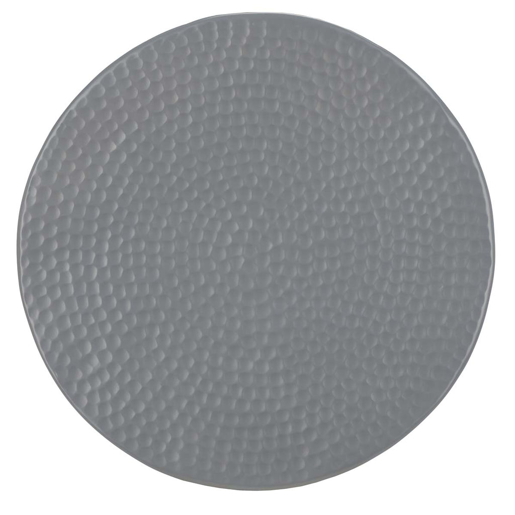 Safavieh Guildsman Metal Table Stool - Dark Grey