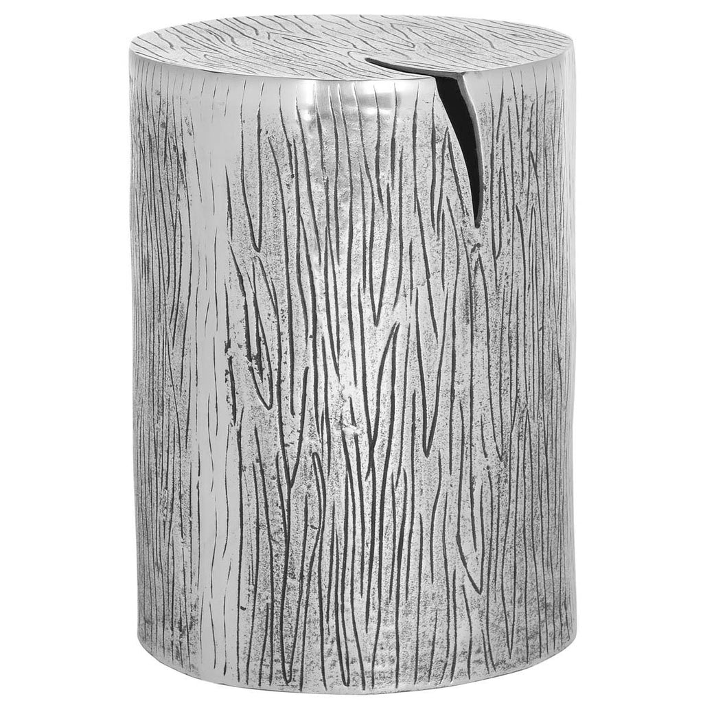 Safavieh Forrest Metal Table Stool - Silver