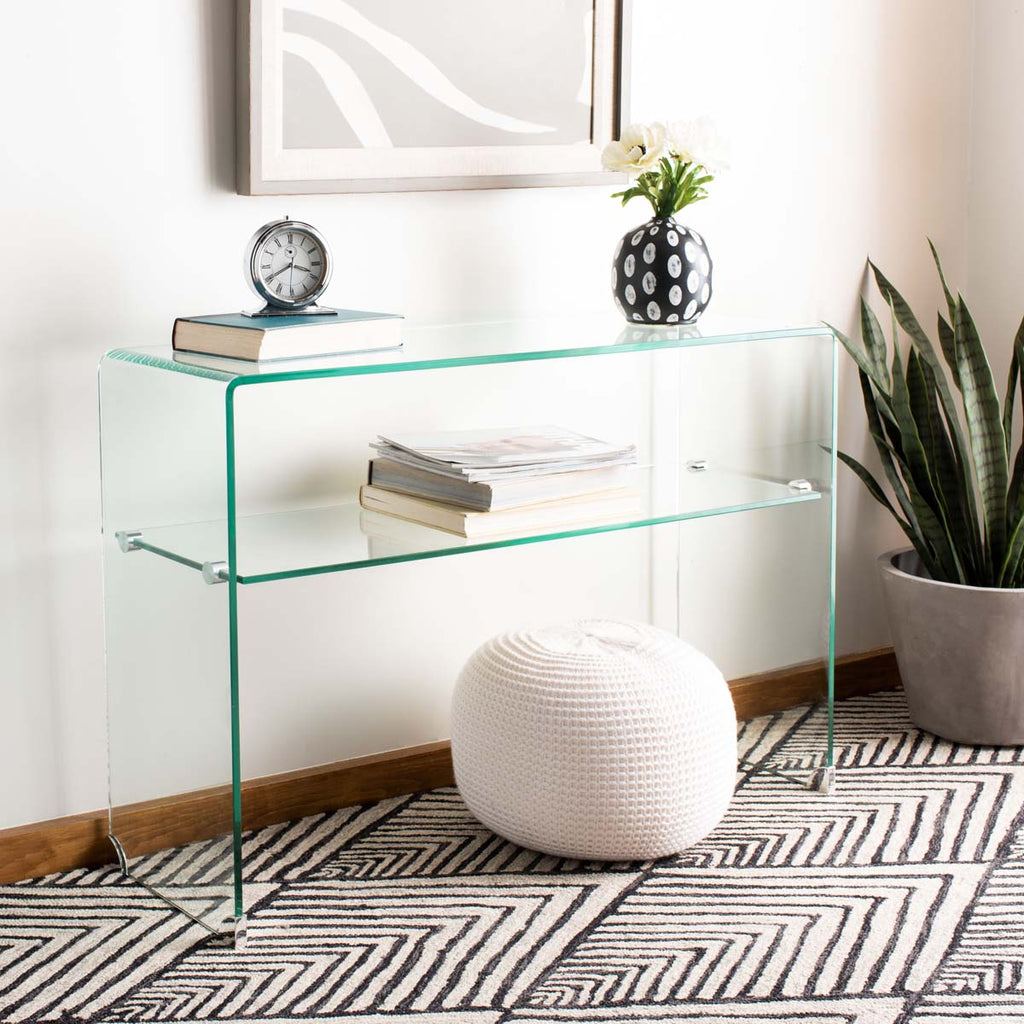 Safavieh Hollis Console Table - Clear