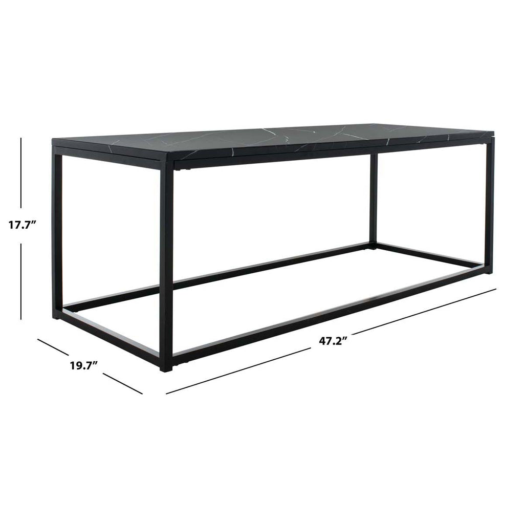 Safavieh Baize Coffee Table - Black