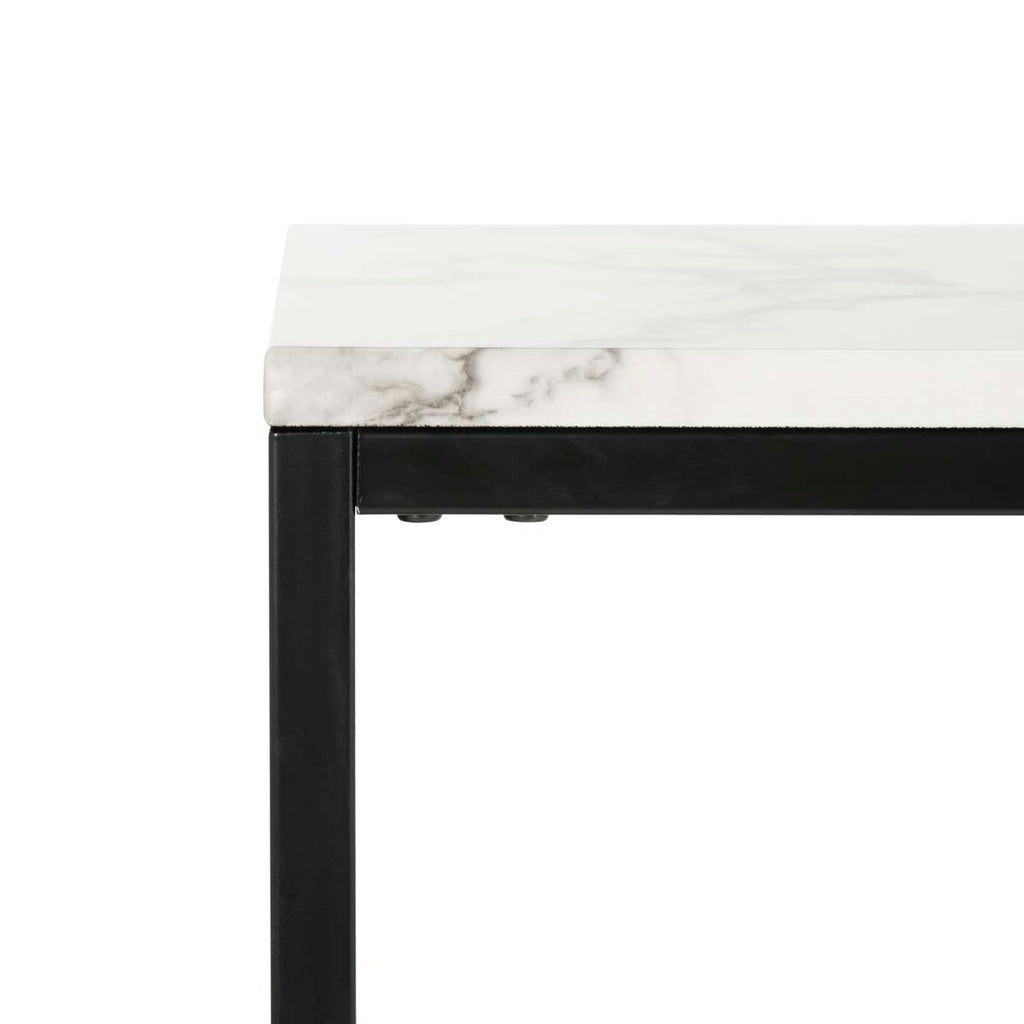 Safavieh Baize Console Table - White/Grey