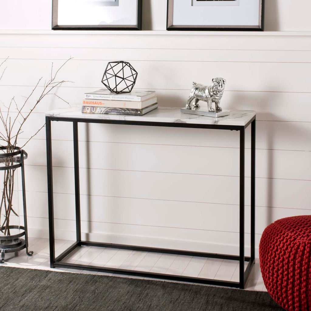 Safavieh Baize Console Table - White/Grey