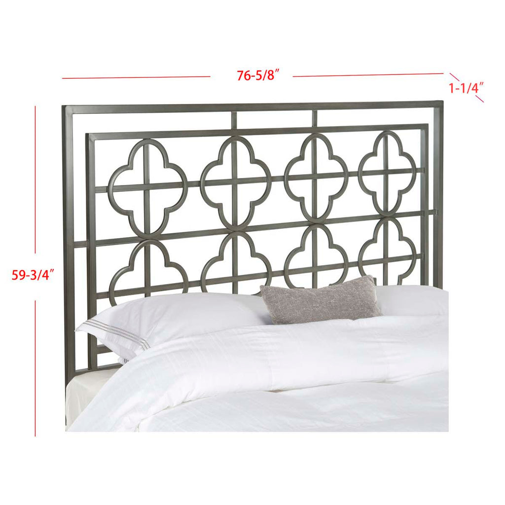 Safavieh Lucinda Antique Iron Metal Headboard - Antique Iron