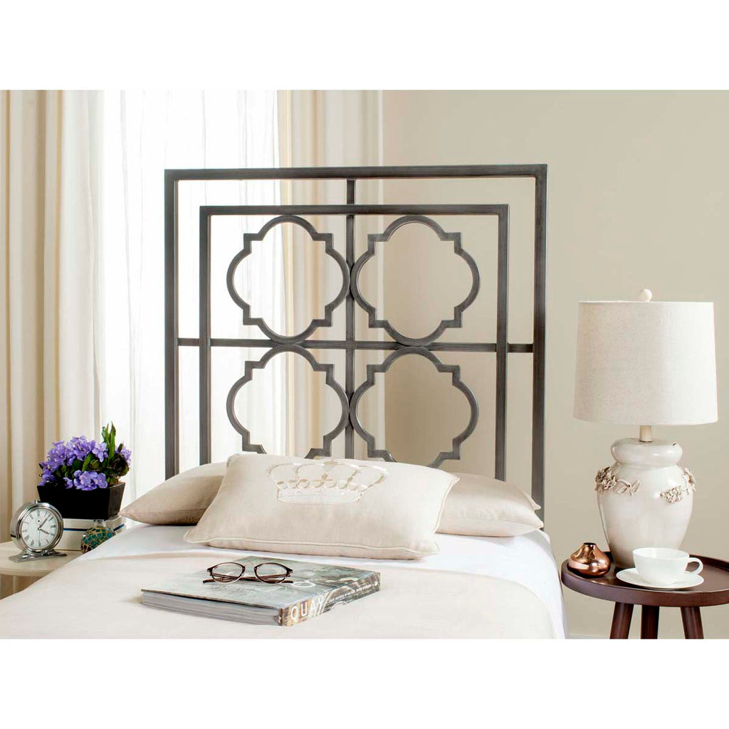 Safavieh Silva Twin Metal Headboard - Antique Iron