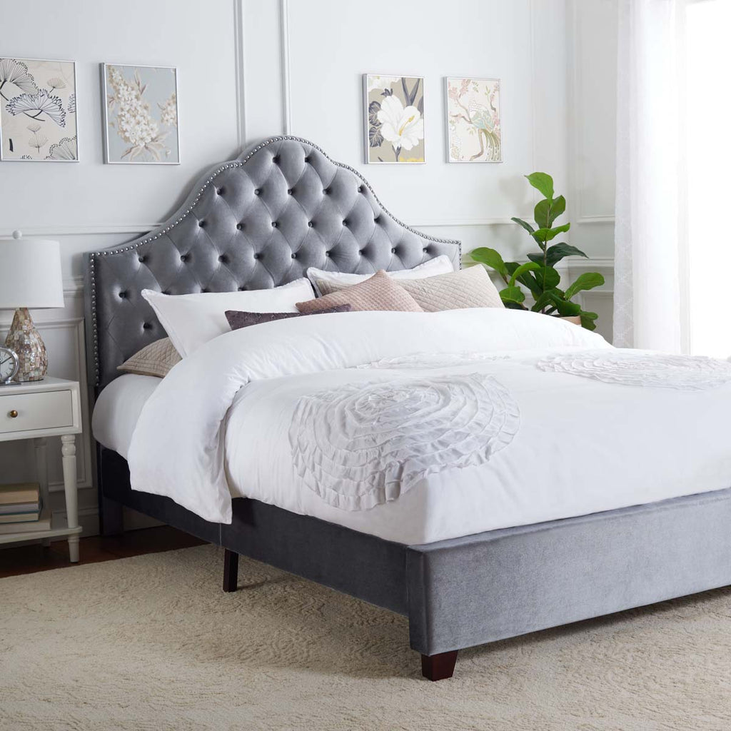 Safavieh Beckham Bed - Grey