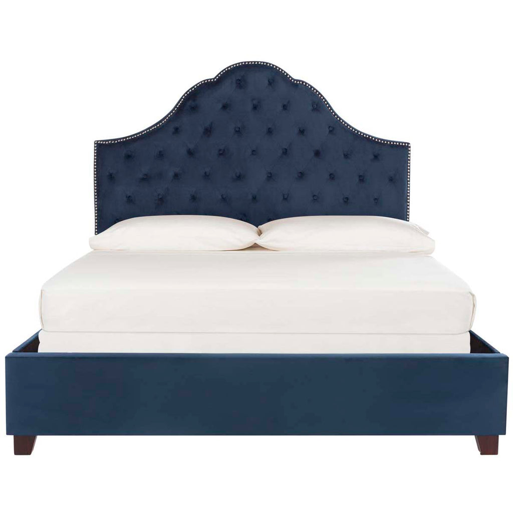 Safavieh Beckham Bed - Navy