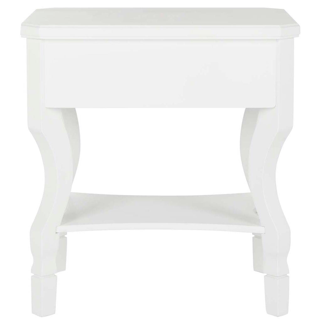 Safavieh Alaia One Drawer Night Stand - White