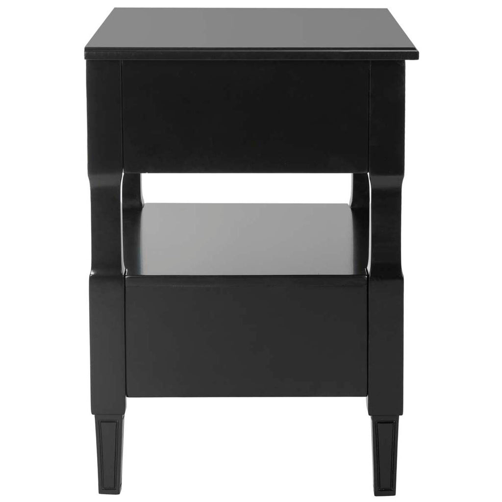 Safavieh Jenson Two Drawer Night Stand - Black