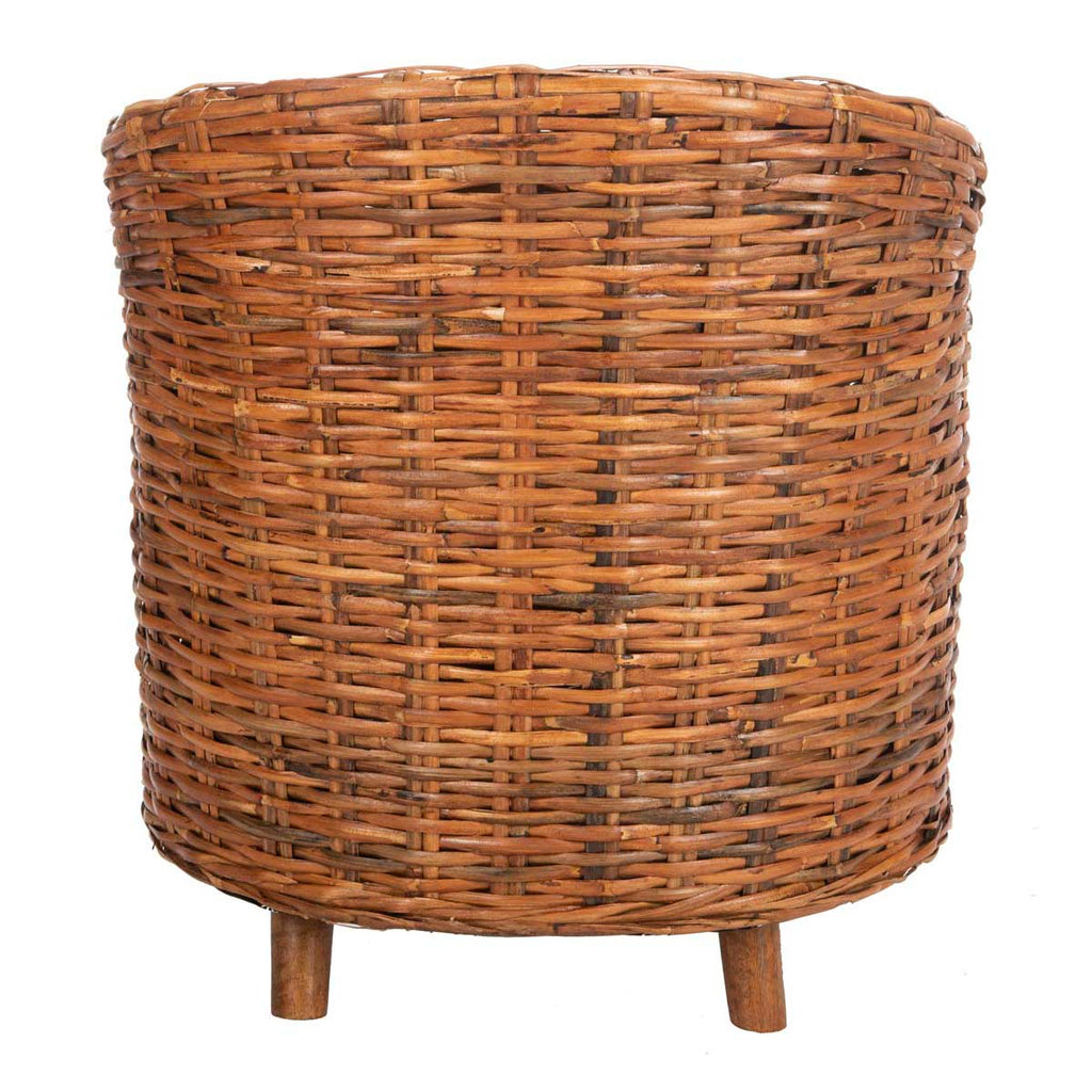 Safavieh Omni Rattan Barrel Chair - Honey