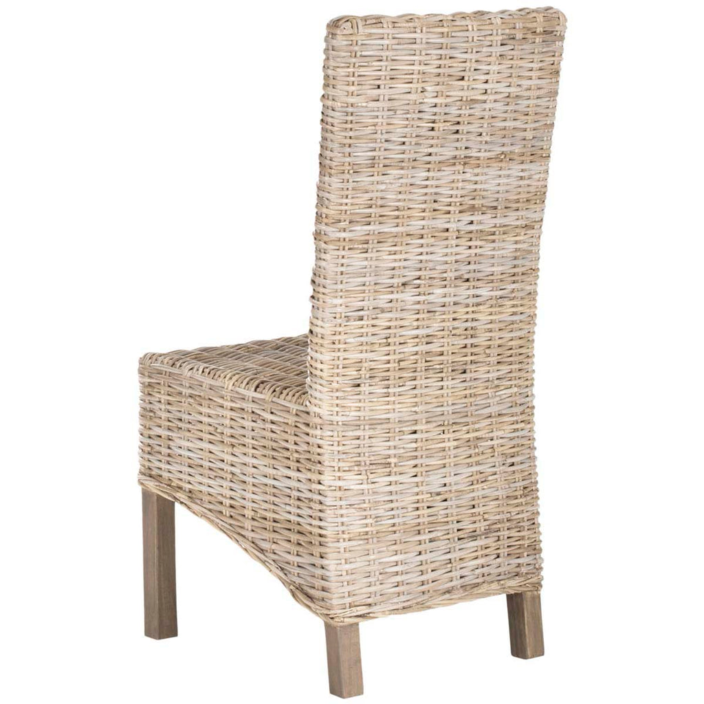 Safavieh Pembrooke 19''H Rattan Side Chair-Natural (Set of 2)