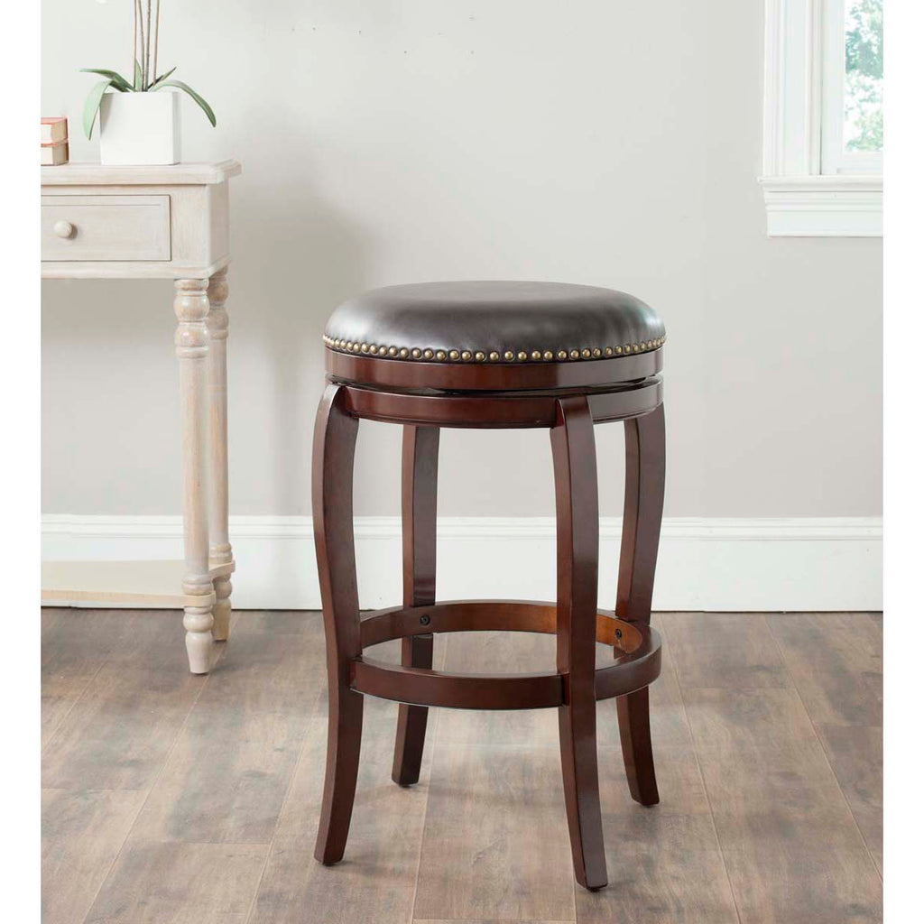 Safavieh Nuncio Swivel Bar Stool - Sierra/Brown