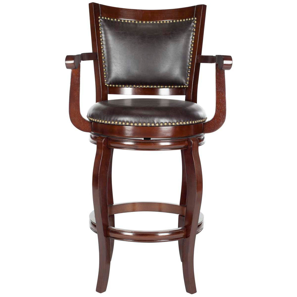 Safavieh Gitano Swivel Bar Stool - Sierra/Brown