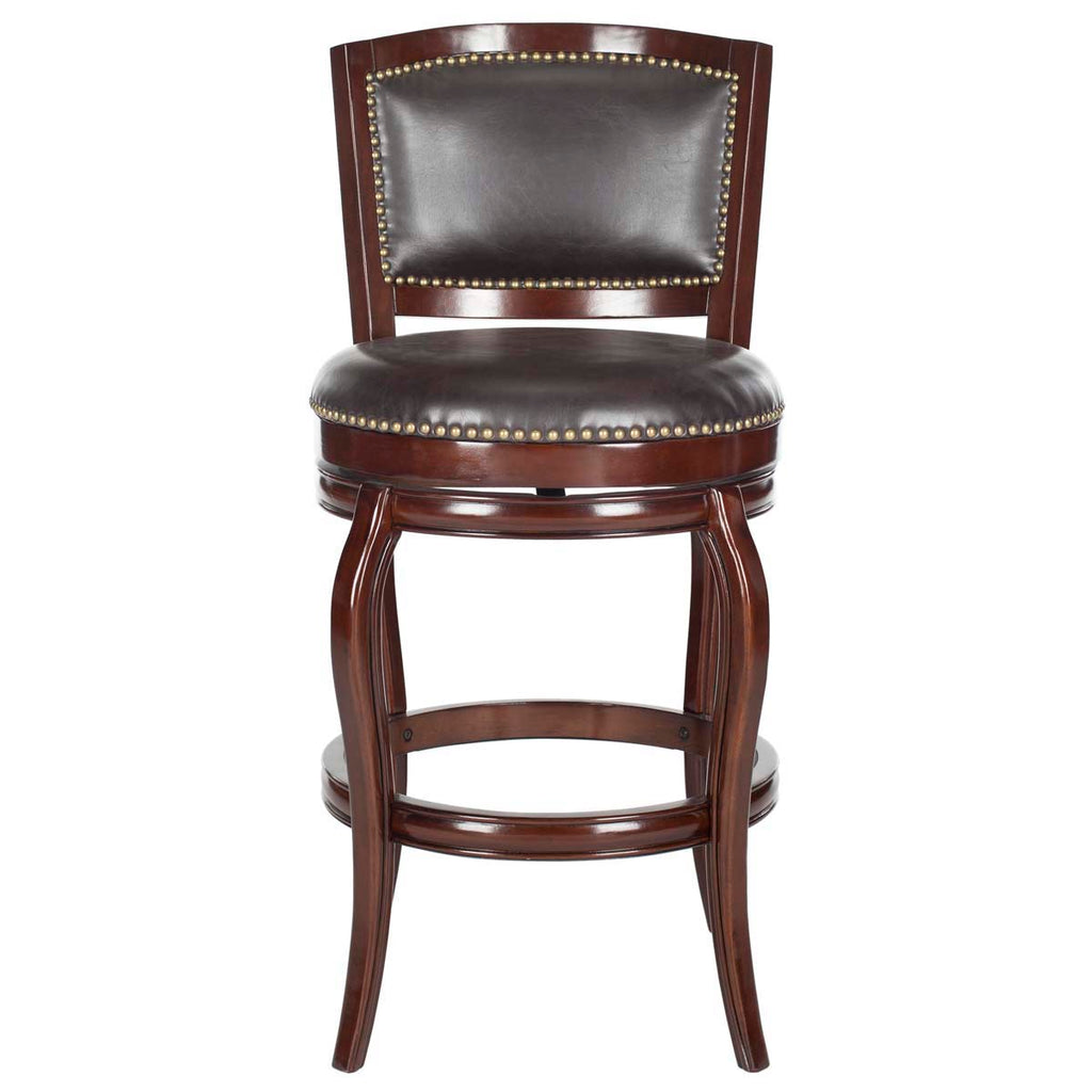 Safavieh Pasquale Swivel Bar Stool - Sierra/Brown