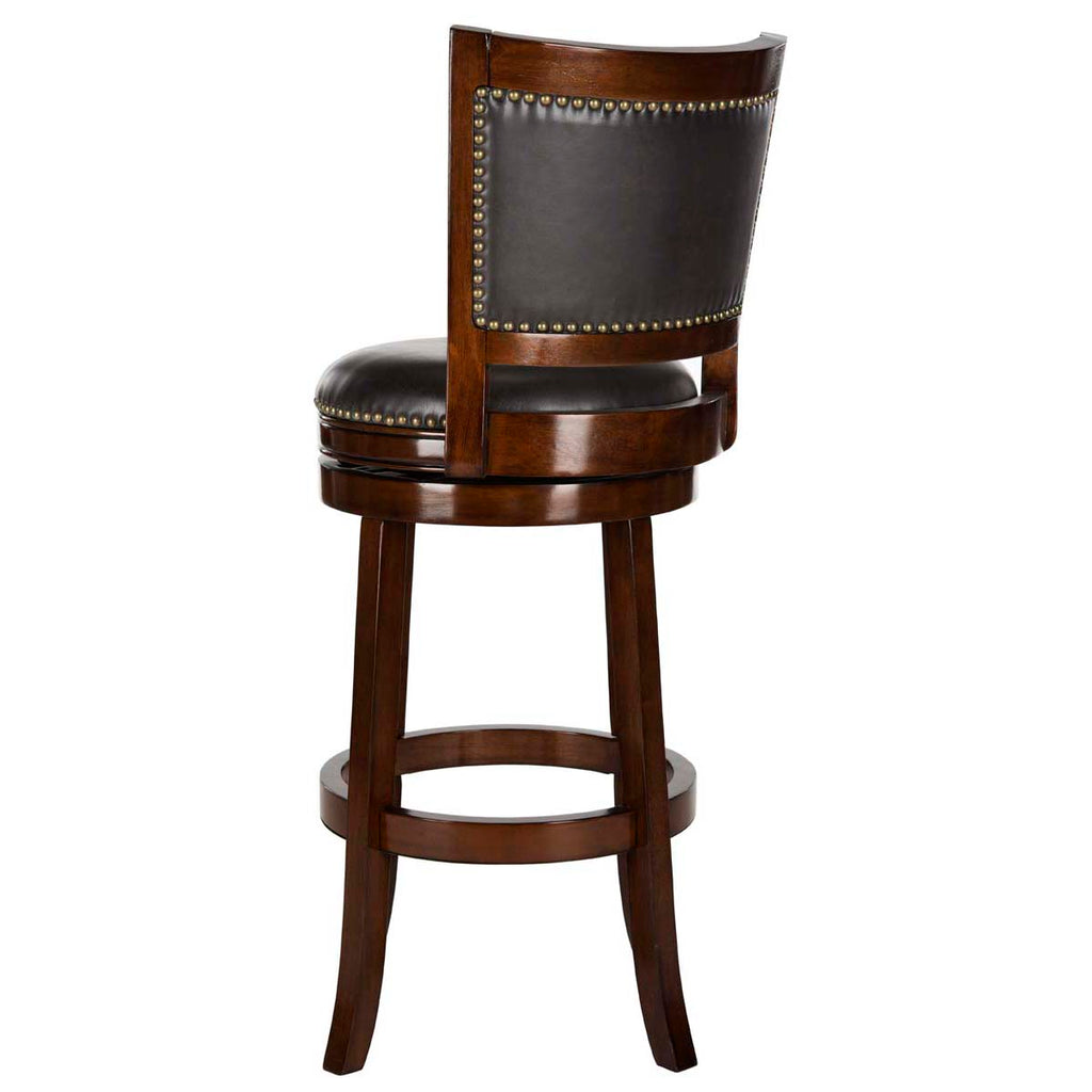 Safavieh Lazzaro Swivel Bar Stool - Espresso/Brown