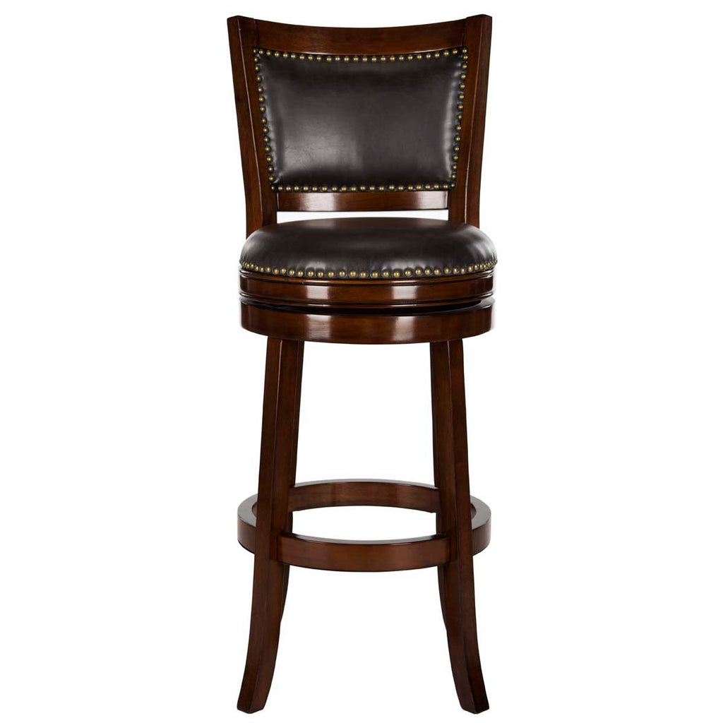 Safavieh Lazzaro Swivel Bar Stool - Espresso/Brown