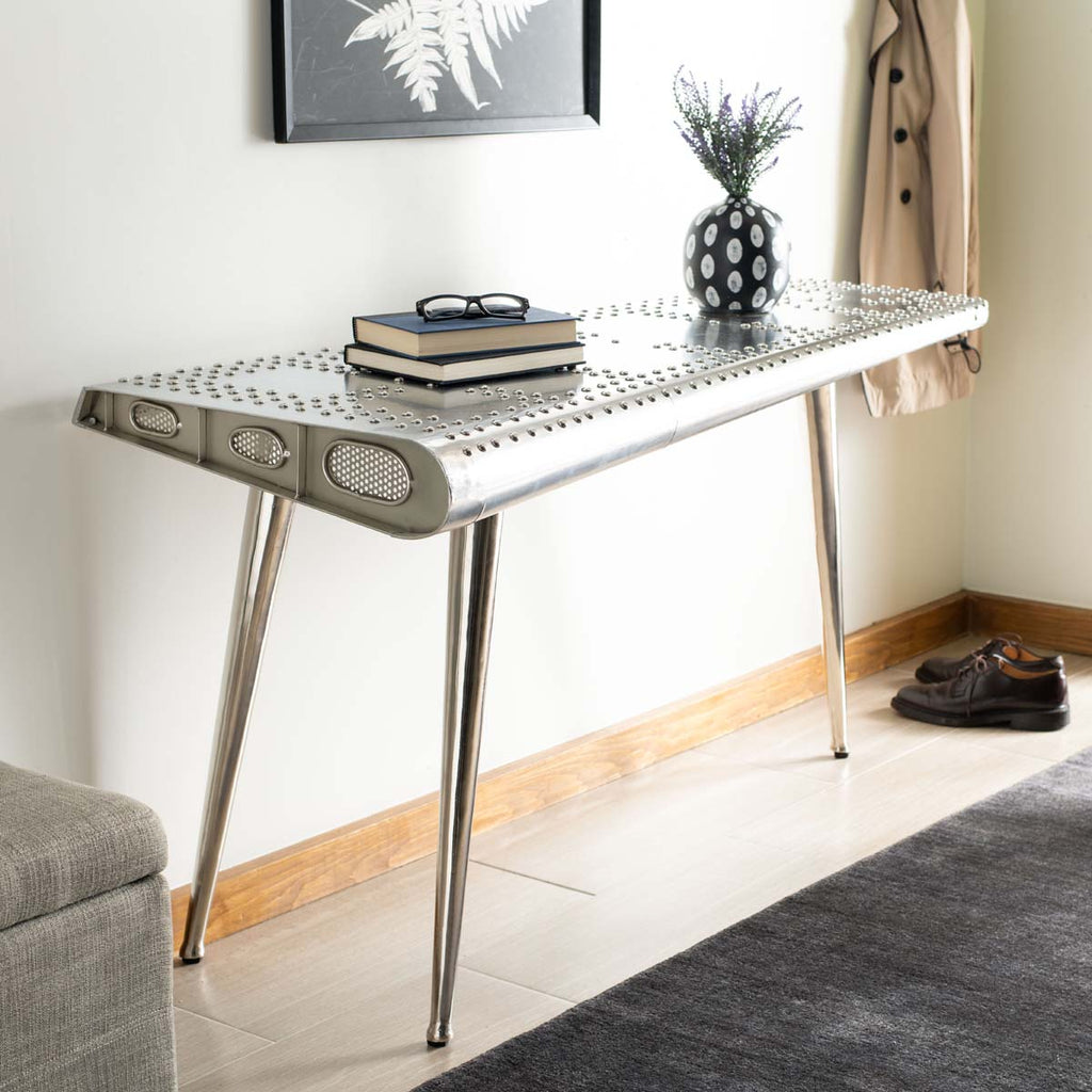 Safavieh Aviator Console Table - Silver