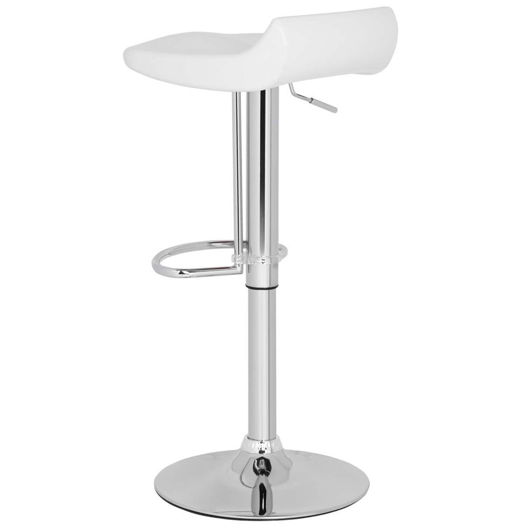 Safavieh Avish Swivel Bar Stool - White