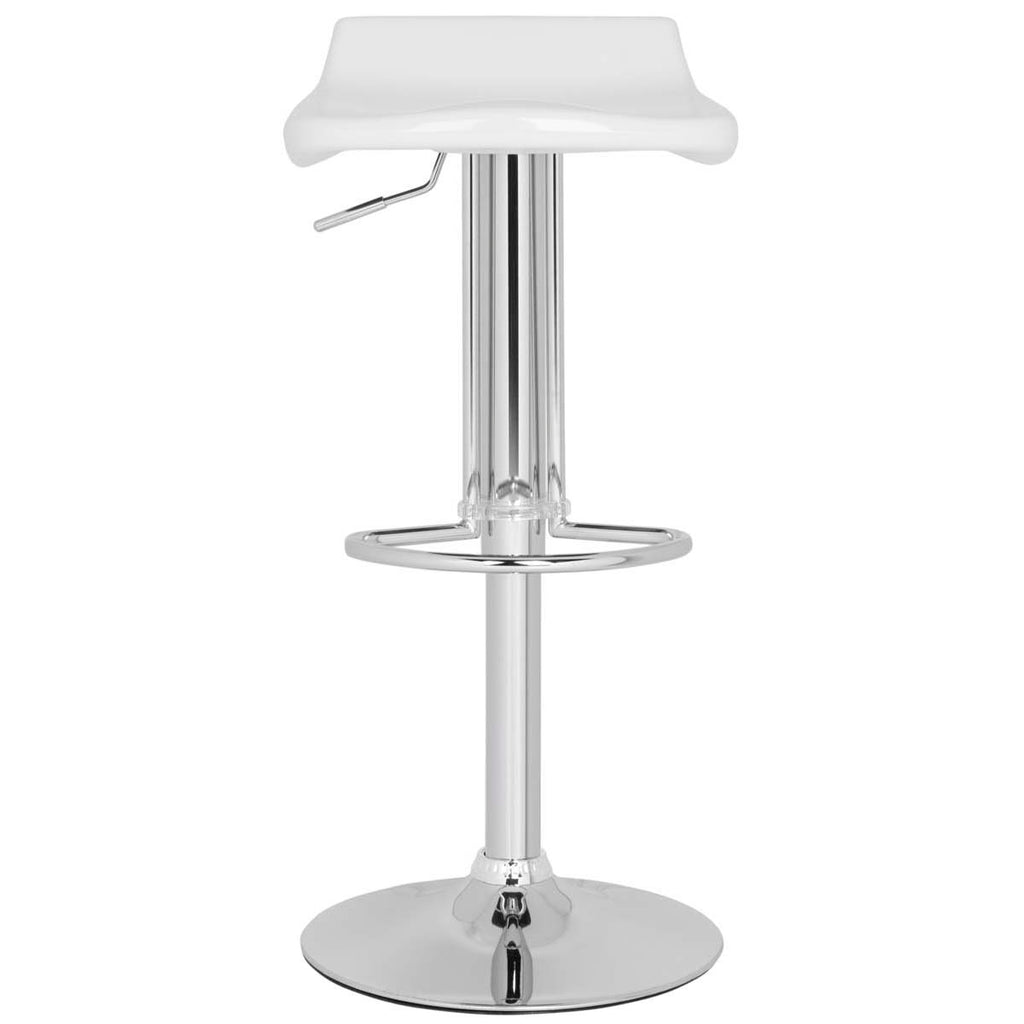 Safavieh Avish Swivel Bar Stool - White