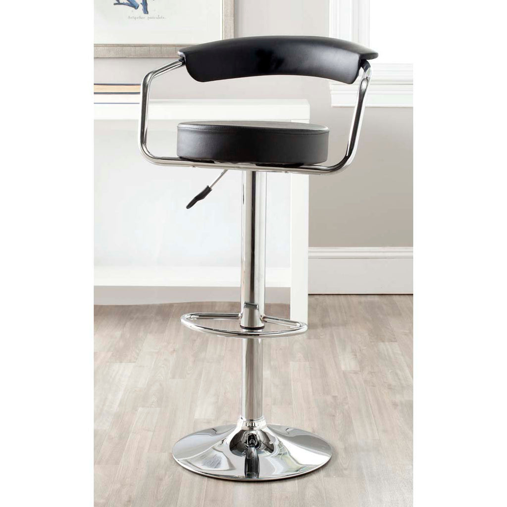 Safavieh Angus Swivel Bar Stool - Black