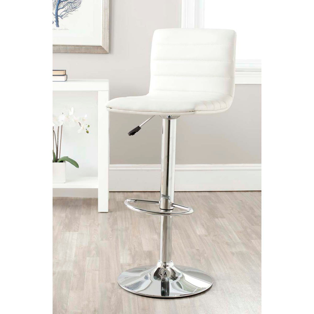 Safavieh Arissa Swivel Bar Stool - White