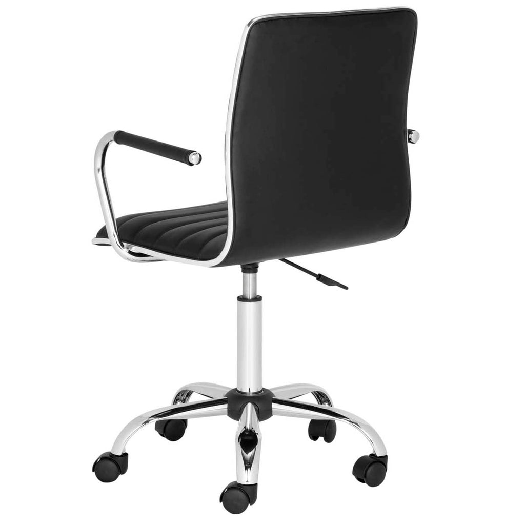 Safavieh Jonika Swivel Desk Chair - Black