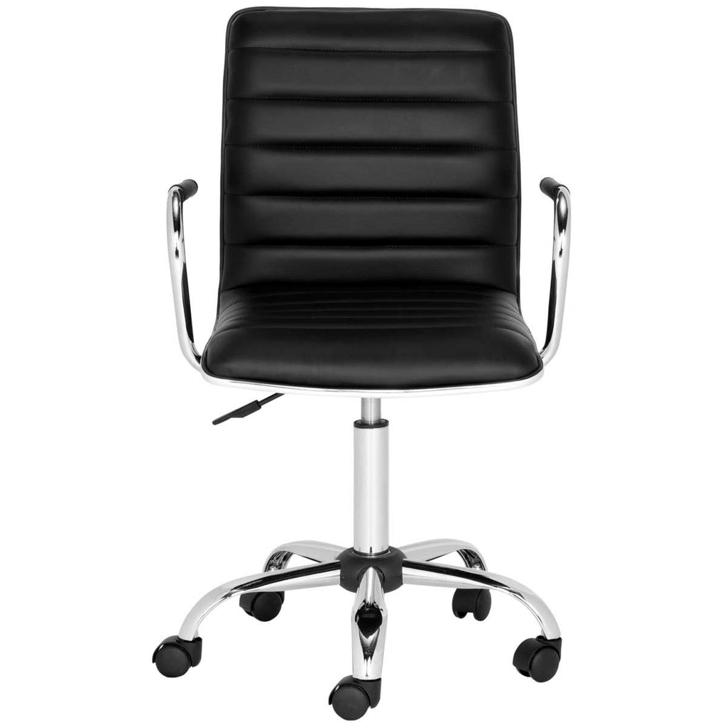 Safavieh Jonika Swivel Desk Chair - Black