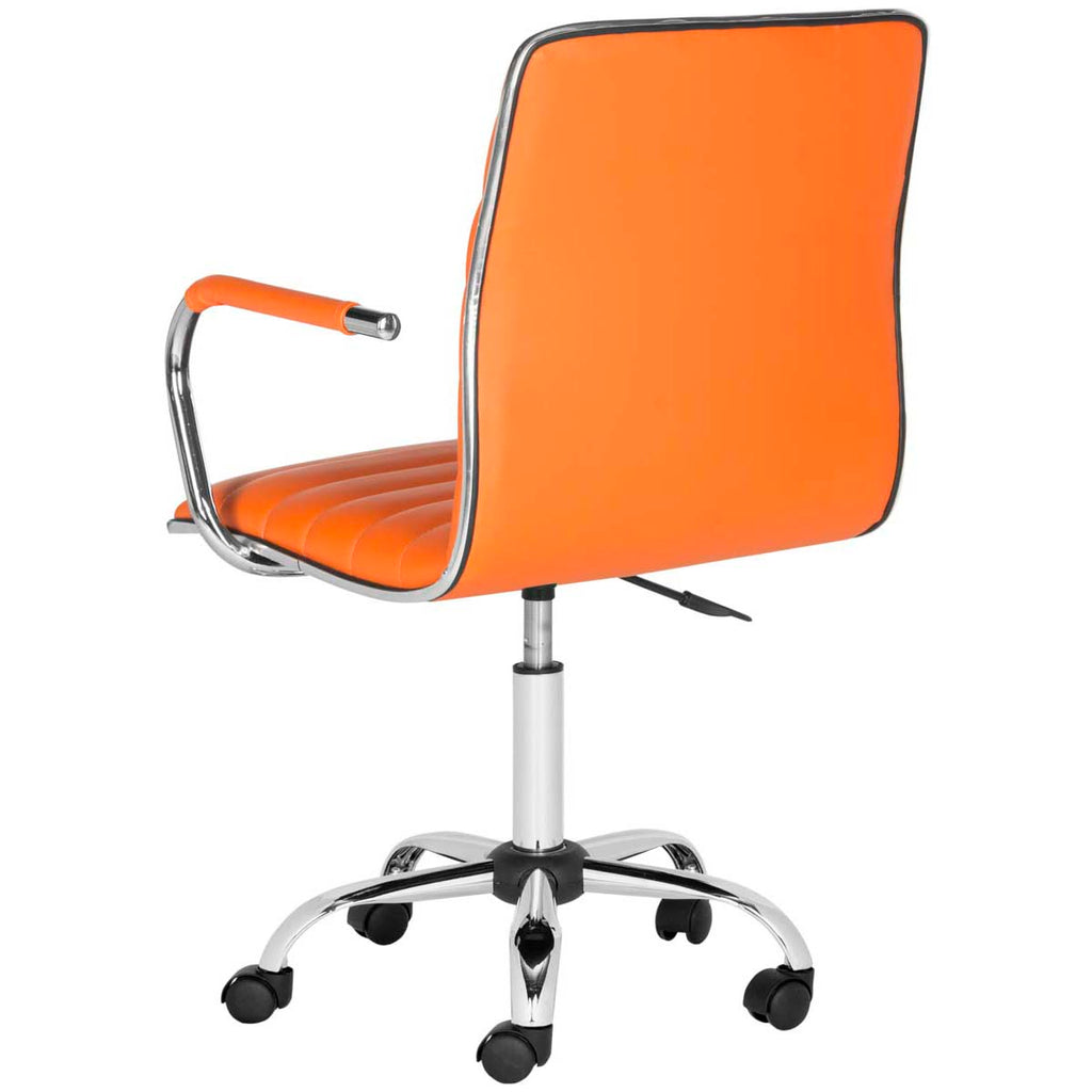 Safavieh Jonika Swivel Desk Chair - Orange