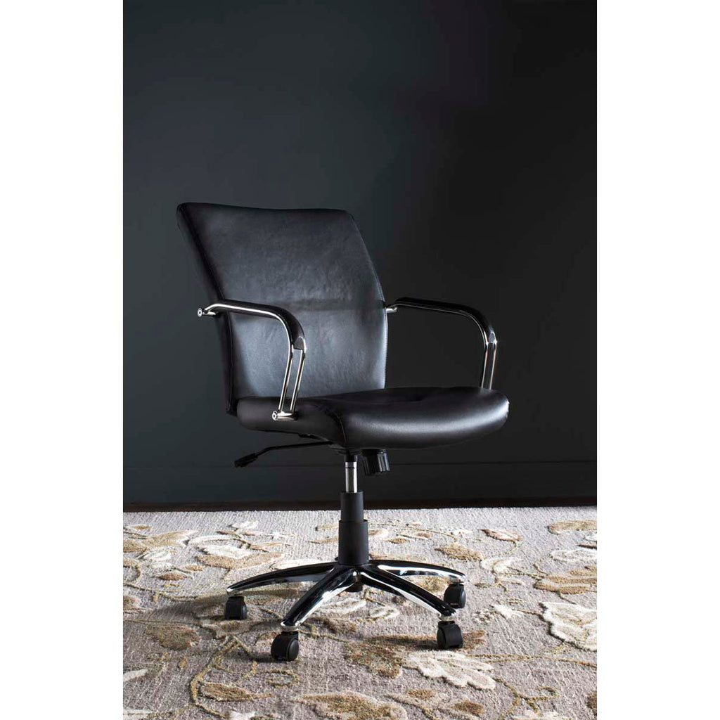 Safavieh Lysette Desk Chair - Black