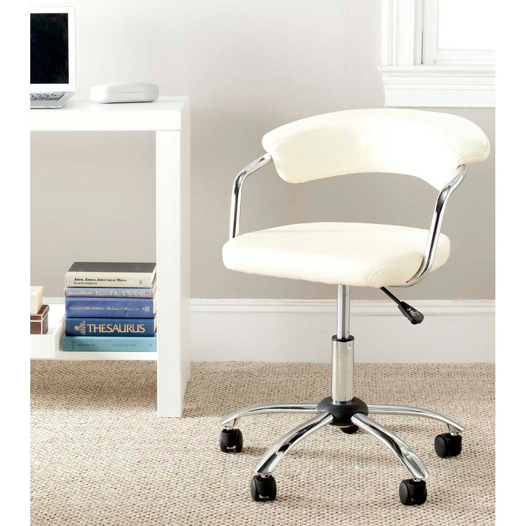 Safavieh Pier Desk Chair - Cream