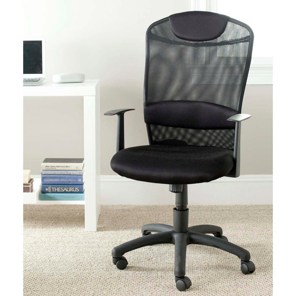 Safavieh Shane Desk Chair - Black