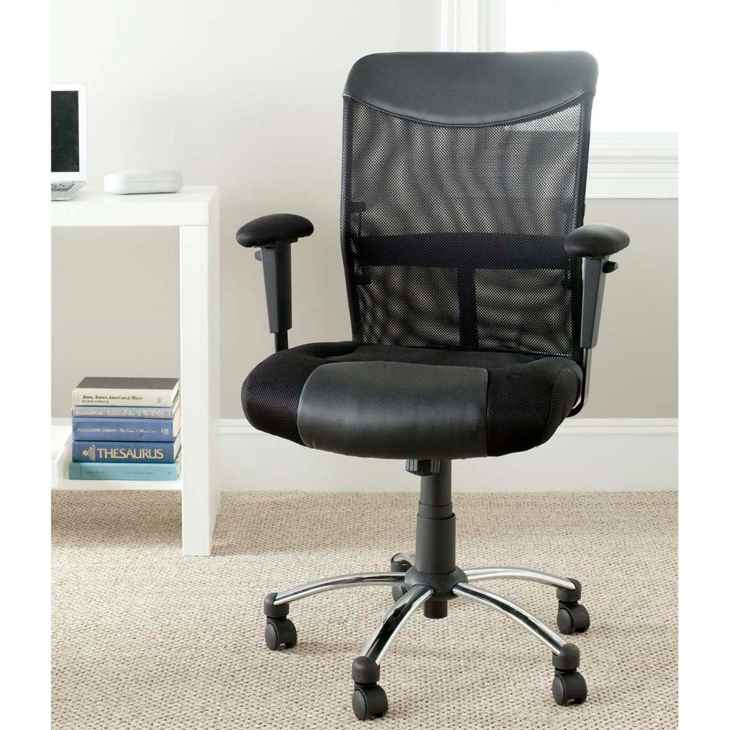 Safavieh Bernard Desk Chair - Black