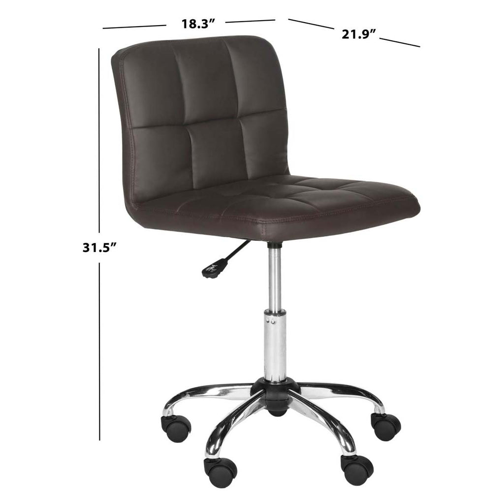 Safavieh Brunner Desk Chair - Brown