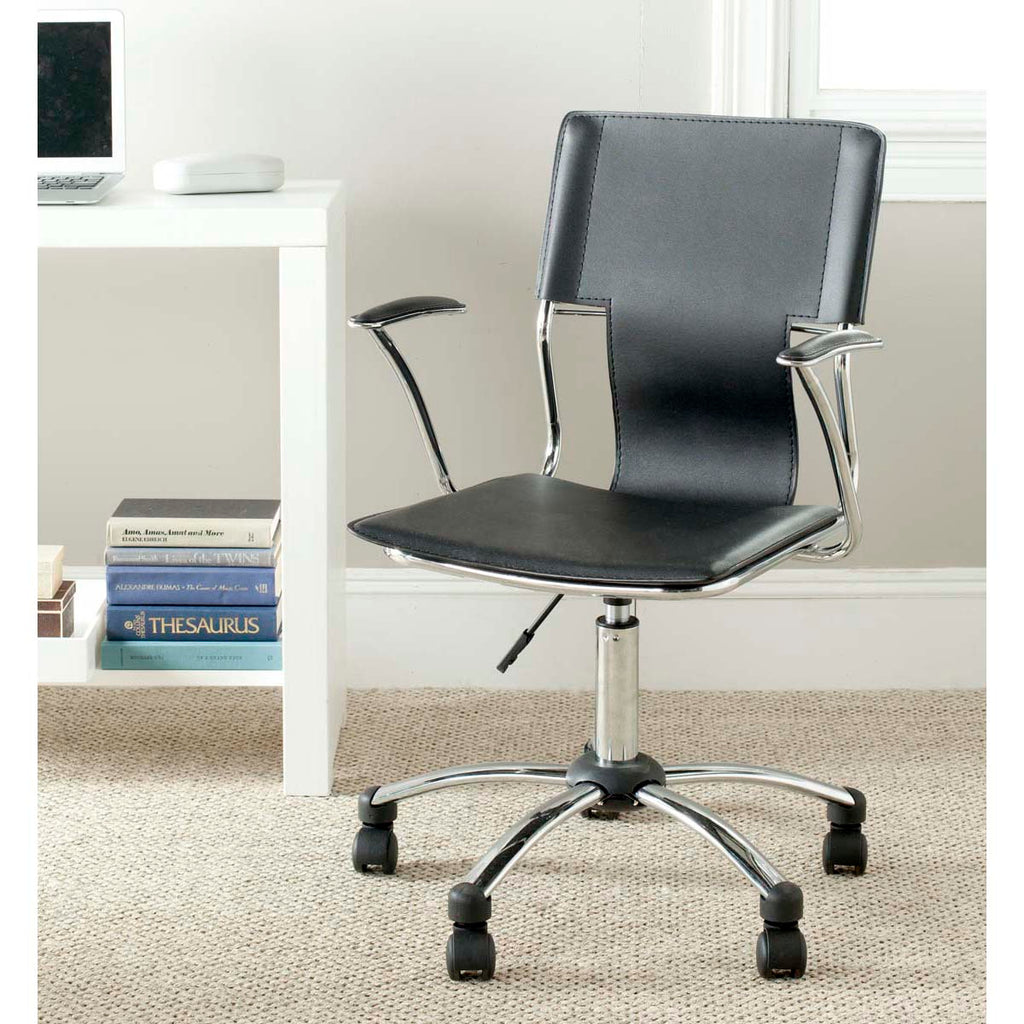 Safavieh Kyler Desk Chair - Black