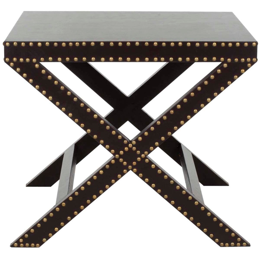 Safavieh Jeanine X End Table Charcoal - Charcoal