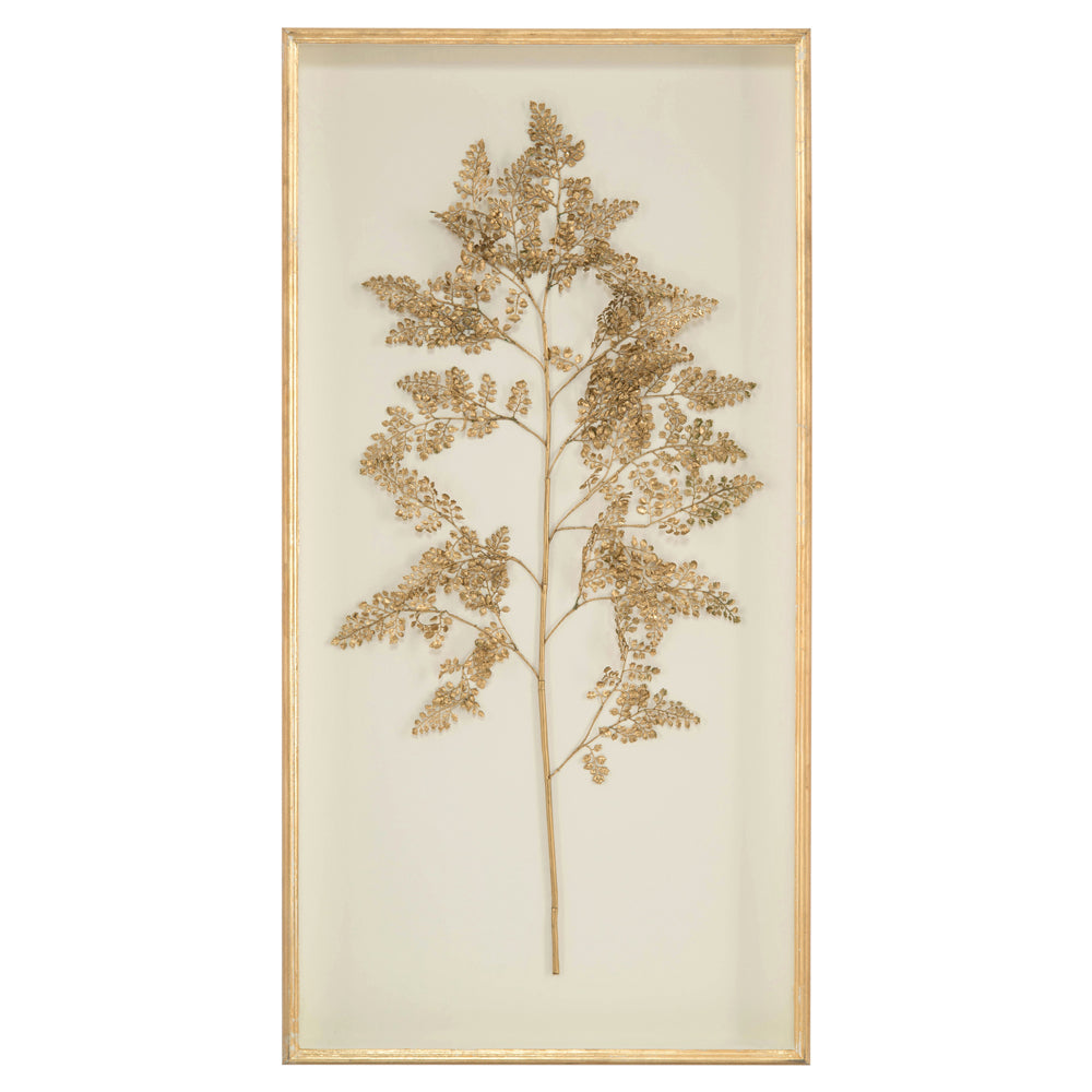 Golden Frond on Ivory II | John-Richard - GBG-1335B