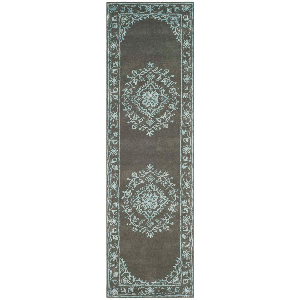 Safavieh Glamour Rug Collection GLM533D - Dark Grey