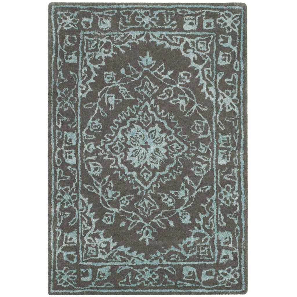 Safavieh Glamour Rug Collection GLM533D - Dark Grey