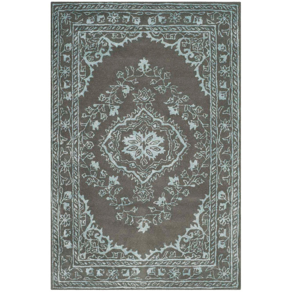 Safavieh Glamour Rug Collection GLM533D - Dark Grey