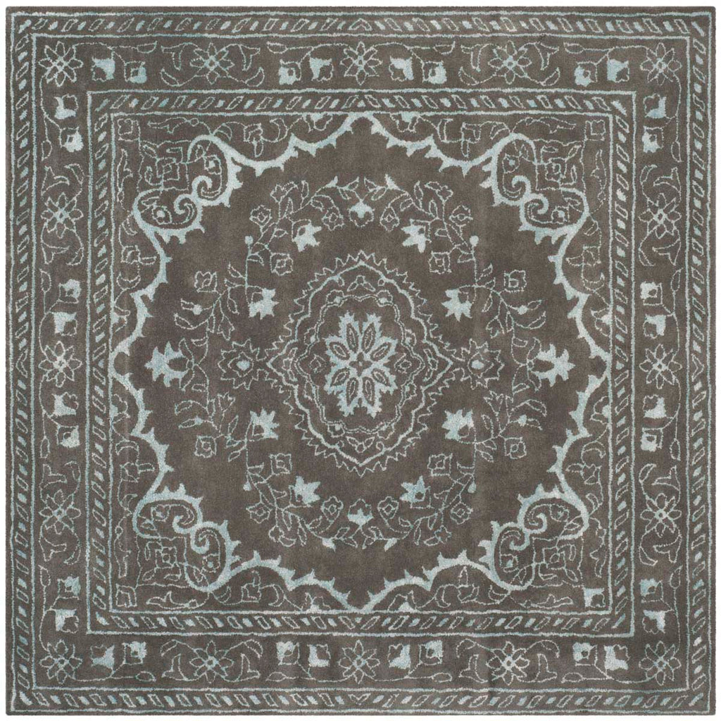 Safavieh Glamour Rug Collection GLM533D - Dark Grey