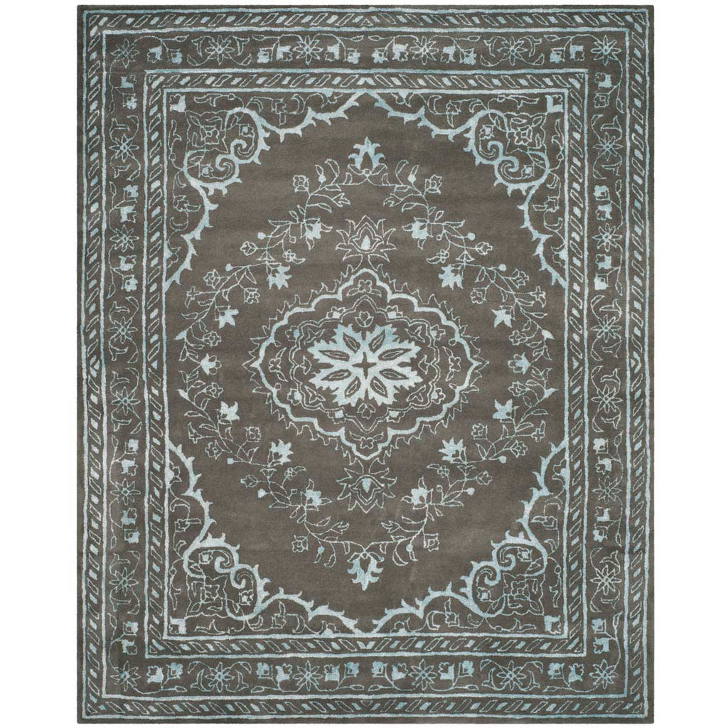 Safavieh Glamour Rug Collection GLM533D - Dark Grey