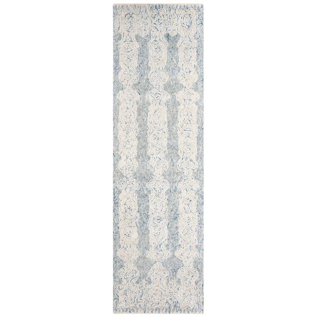 Safavieh Glamour Rug Collection GLM536M - Blue / Ivory