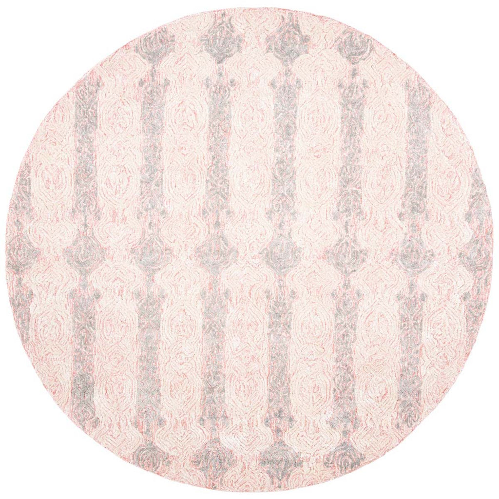 Safavieh Glamour Rug Collection GLM536U - Light Pink / Ivory