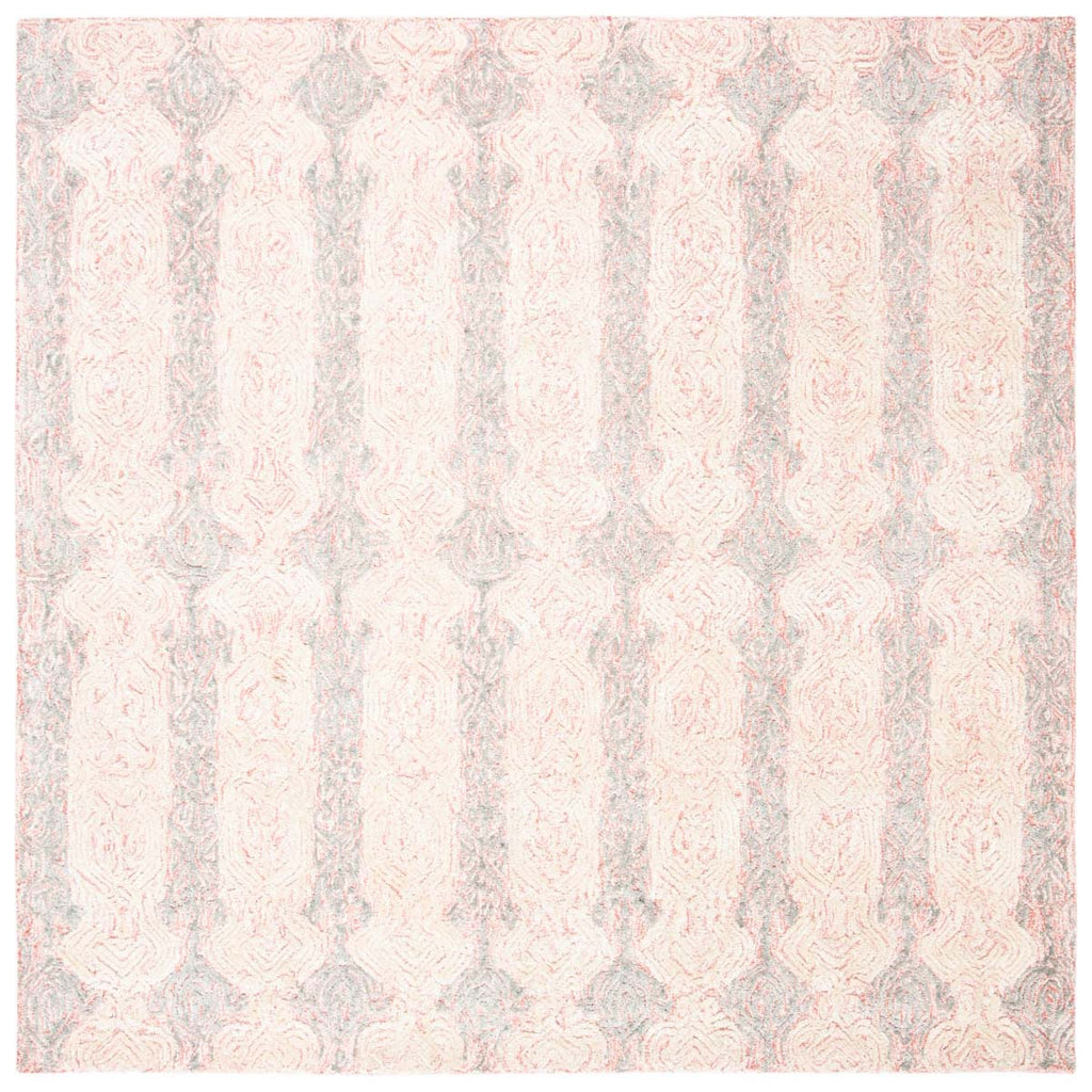 Safavieh Glamour Rug Collection GLM536U - Light Pink / Ivory