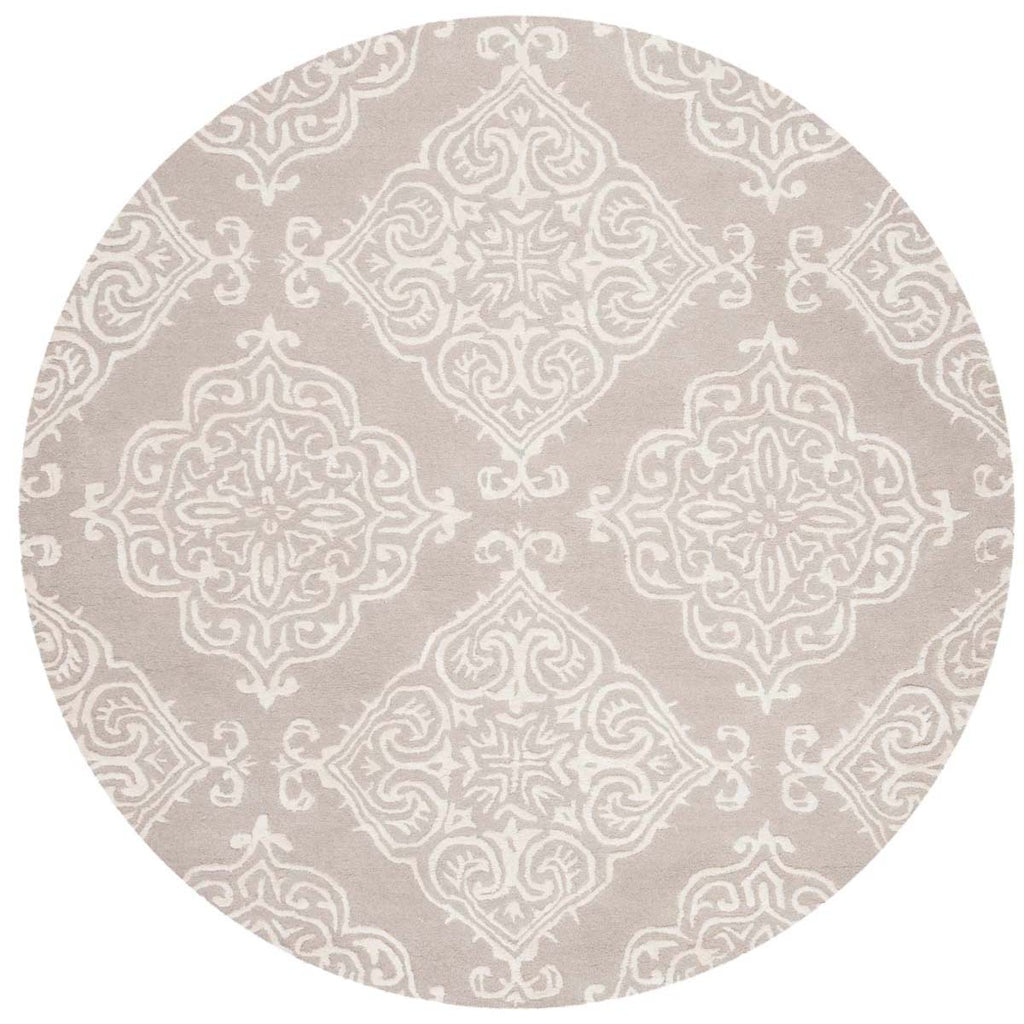 Safavieh Glamour Rug Collection GLM568A - Silver / Ivory