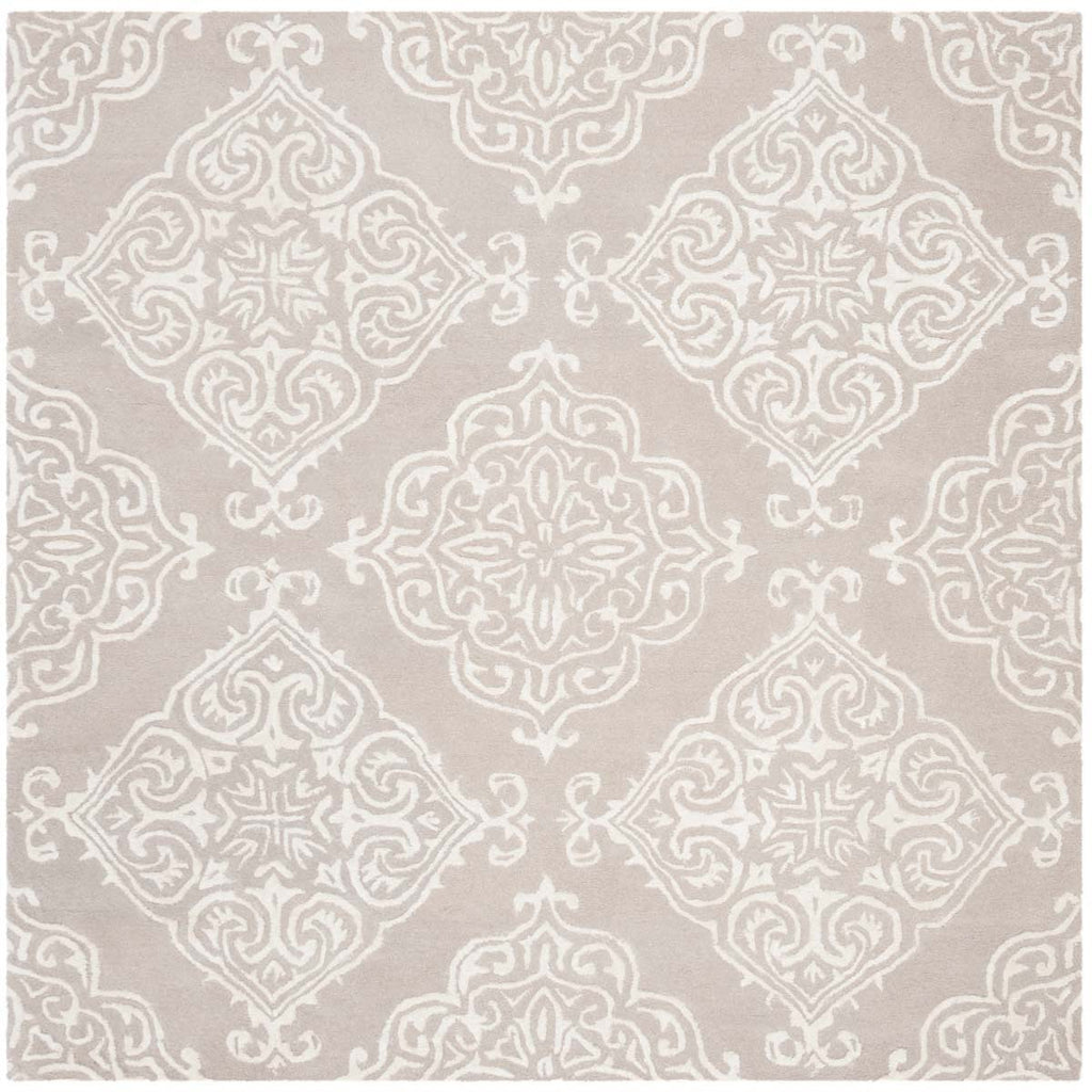 Safavieh Glamour Rug Collection GLM568A - Silver / Ivory