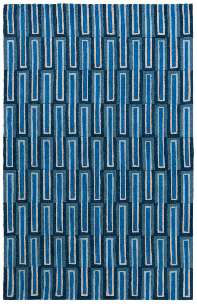 Safavieh Genre Collection, GRE105M - Blue / Ivory