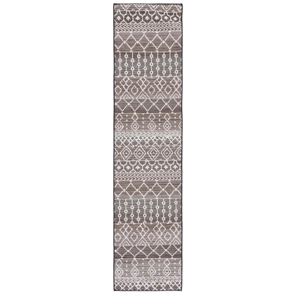 Safavieh Havana Rug Collection: HAV301T - Brown / Ivory