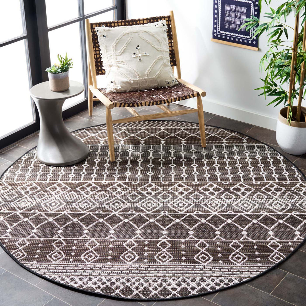 Safavieh Havana Rug Collection: HAV301T - Brown / Ivory